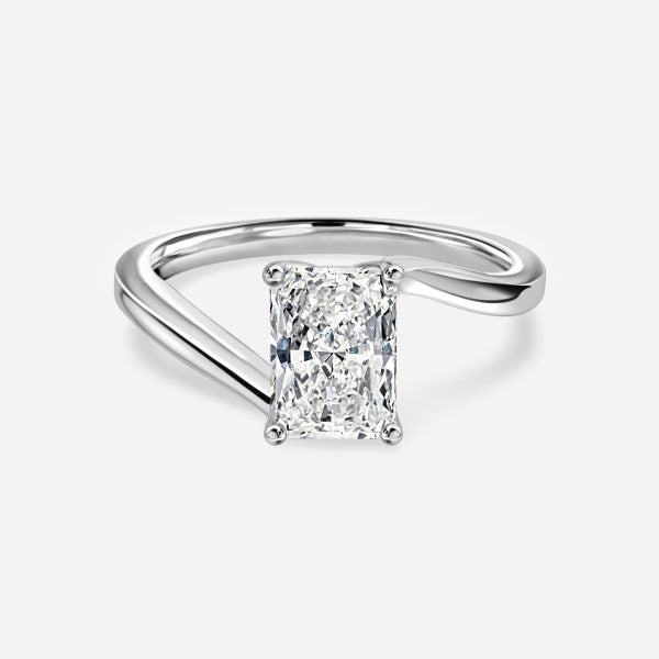 Antares Radiant Solitaire Lab Grown Diamond Engagement Ring