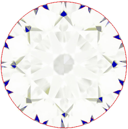 2.26ct Round Lab-Grown Diamond, E/VVS2, GCAL 8X Certified — Optical Brilliance