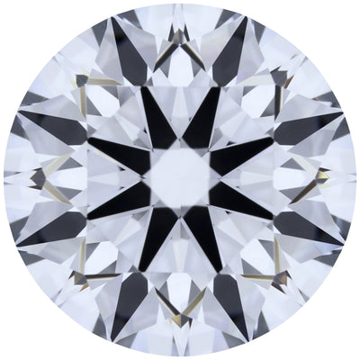 1.96ct Round Lab-Grown Diamond, E/VVS1, GCAL 8X Certified — Top view