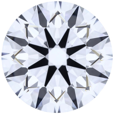 1.94ct Round Lab-Grown Diamond, E/VVS2, GCAL 8X Certified — Top view
