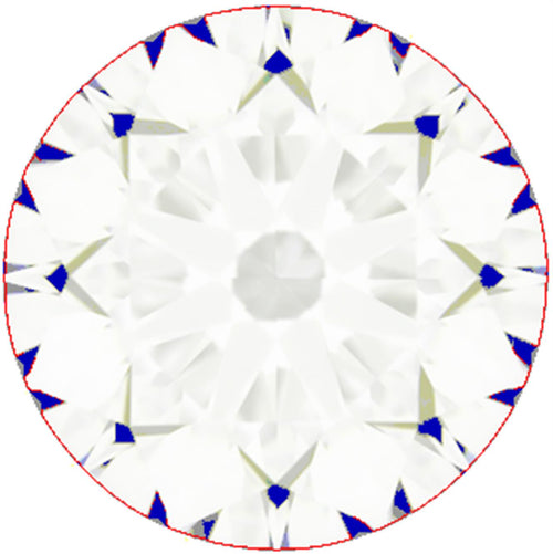 2.22ct Round Lab-Grown Diamond, D/VVS1, GCAL 8X Certified — Optical Brilliance