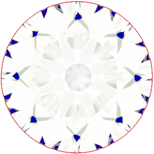 2.14ct Round Lab-Grown Diamond, E/VVS2, GCAL 8X Certified — Optical Brilliance