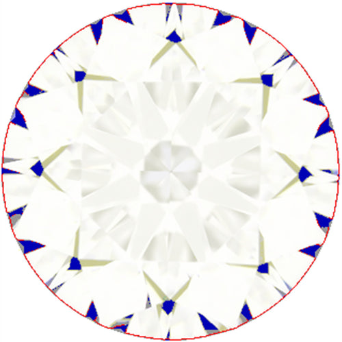 2.26ct Round Lab-Grown Diamond, D/VVS2, GCAL 8X Certified — Optical Brilliance