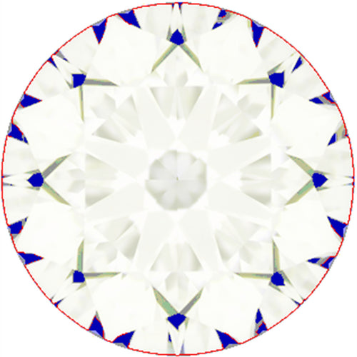 2.06ct Round Lab-Grown Diamond, D/VVS1, GCAL 8X Certified — Optical Brilliance