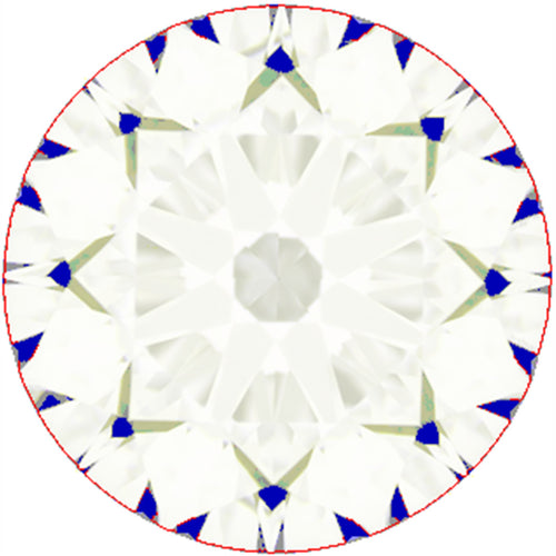 2.23ct Round Lab-Grown Diamond, D/VVS1, GCAL 8X Certified — Optical Brilliance
