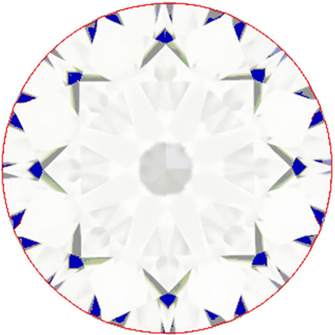 2.59ct Round Lab-Grown Diamond, D/VVS1, GCAL 8X Certified — Optical Brilliance