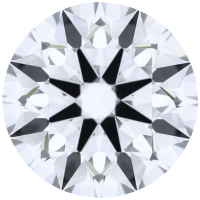 1.93ct Round Lab-Grown Diamond, D/VVS2, GCAL 8X Certified — Top view
