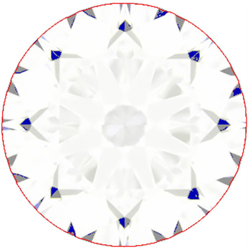 2.07ct Round Lab-Grown Diamond, D/VVS1, GCAL 8X Certified — Optical Brilliance