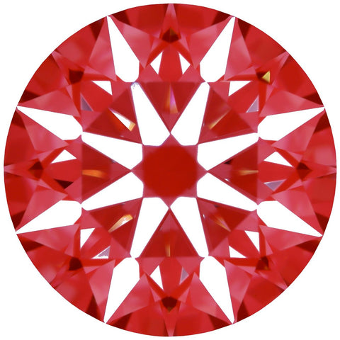 2.24ct Round Lab-Grown Diamond, D/VVS1, GCAL 8X Certified — Arrows pattern