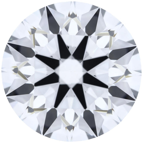 1.78ct Round Lab-Grown Diamond, F/VVS2, GCAL 8X Certified — Top view