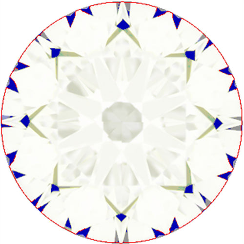 2.19ct Round Lab-Grown Diamond, E/VVS2, GCAL 8X Certified — Optical Brilliance