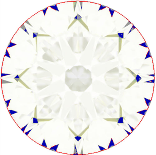 2.06ct Round Lab-Grown Diamond, E/VVS2, GCAL 8X Certified — Optical Brilliance