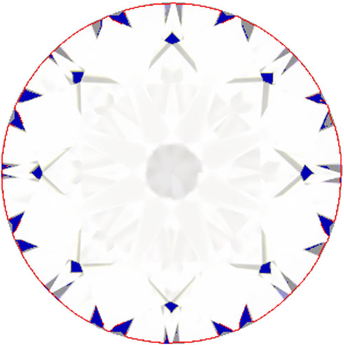 2.22ct Round Lab-Grown Diamond, E/VVS1, GCAL 8X Certified — Optical Brilliance