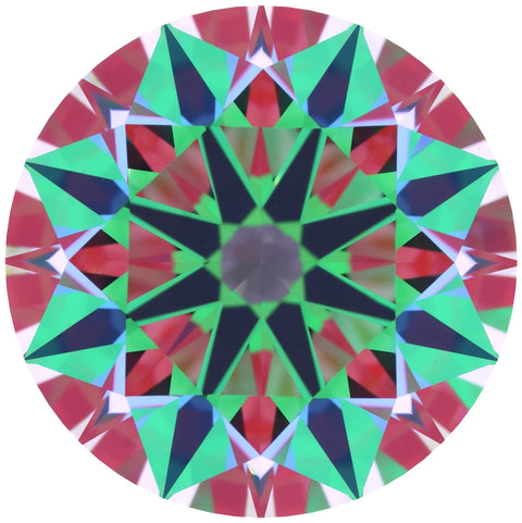 3.57ct Round Lab-Grown Diamond, D/IF, GCAL 8X Certified — Optical Symmetry