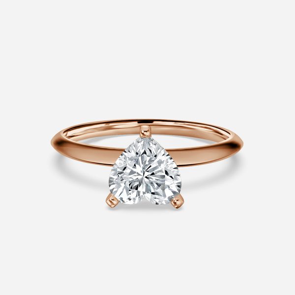 Alika Heart Cut Lab Grown Diamond Solitaire Ring