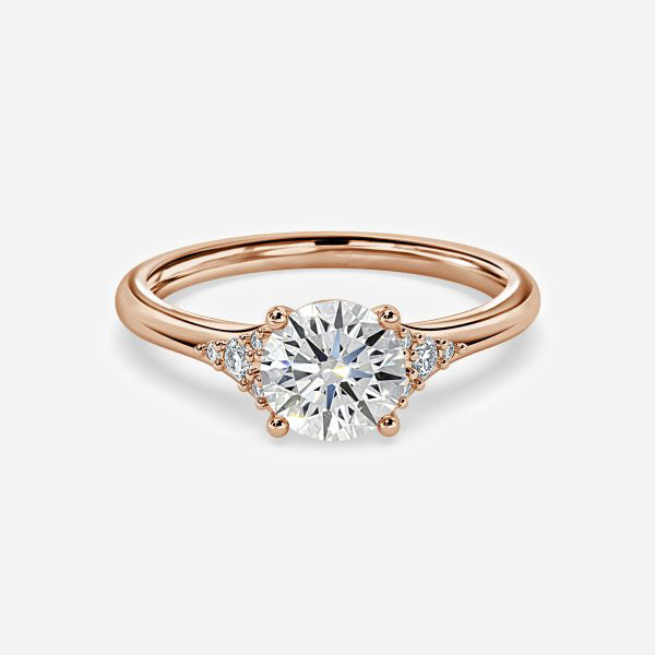 Anastasia Round Cut Lab Grown Diamond Cluster Ring