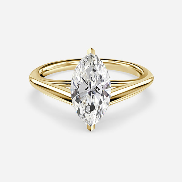Katelyn Marquise Solitaire Lab Grown Diamond Engagement Ring