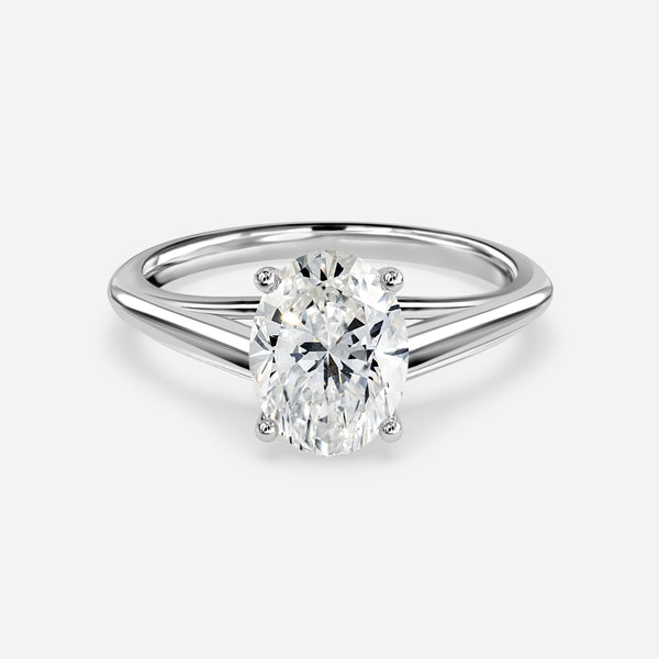 Katelyn Oval Solitaire Lab Grown Diamond Engagement Ring