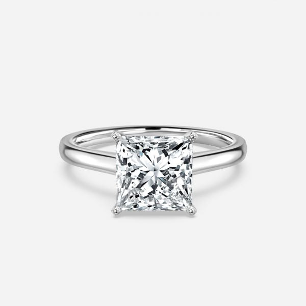 Arya Princess Solitaire Lab Grown Diamond Engagement Ring